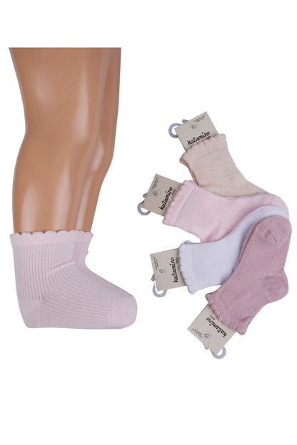 Katamino Kız Bebek Soket Çorap Matis