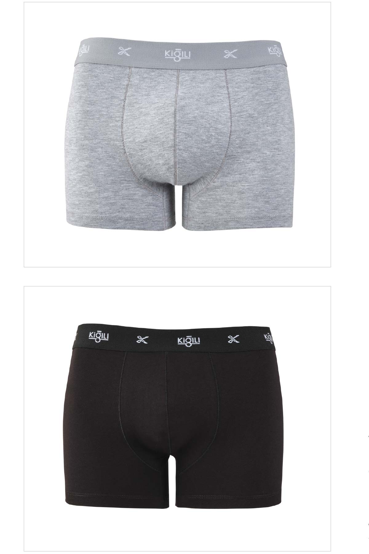 Kiğılı Erkek 2'li Comfort Modal Boxer Set