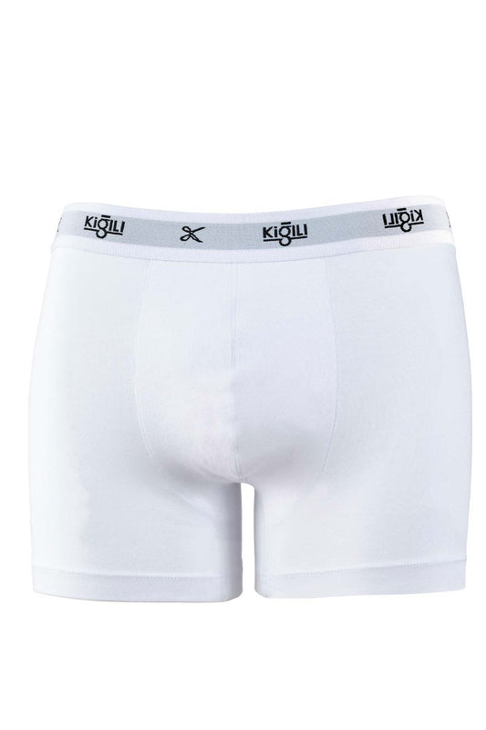 Kiğılı Erkek Trendy Lastikli 2'li Pamuk Boxer