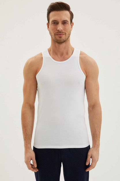 Kiğılı Erkek Trendy Pamuk 2'li Atlet Boxer Set