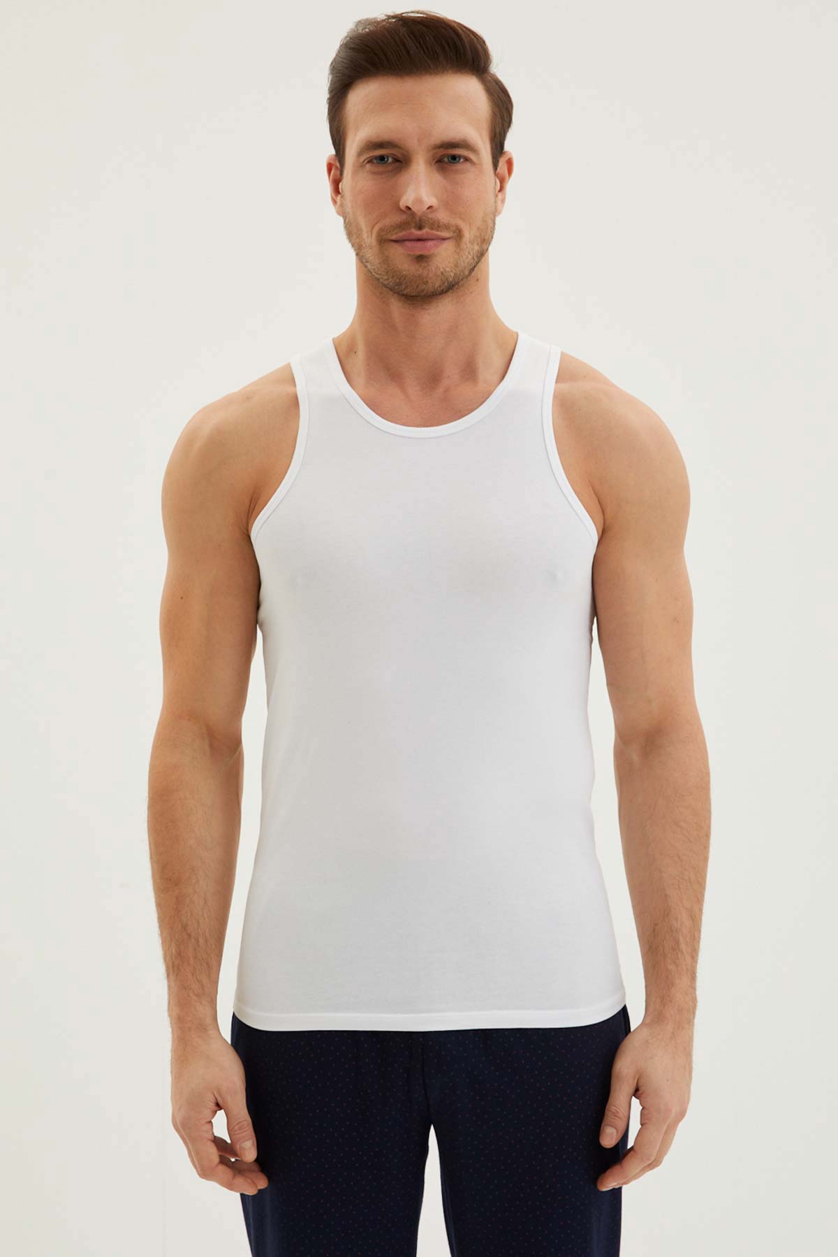 Kiğılı Erkek Trendy Pamuk 2'li Sporcu Atlet Boxer Set