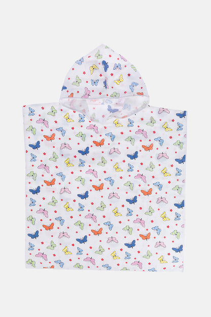 Kitti Unisex Çocuk Plaj Havlusu Panço