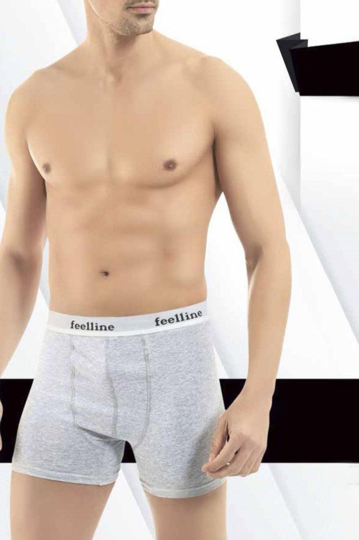 Kota Erkek Boxer Feelline Penye