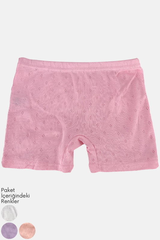 Kota Kız Çocuk Boxer Transferli Ribana