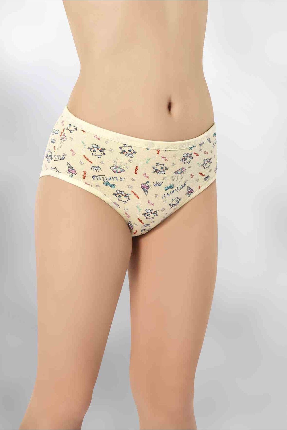 Kota Kız Çocuk Slip Külot Penye