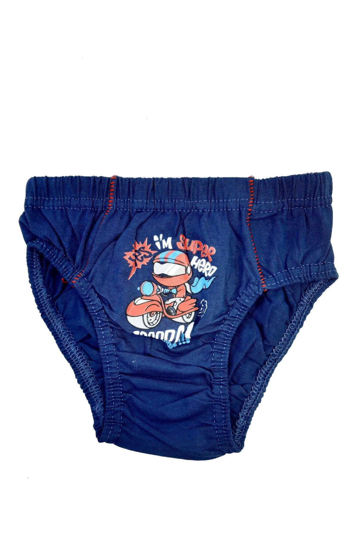 Koza Erkek Çocuk Super Hero Baskılı Pamuk Slip Külot