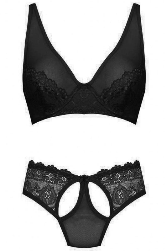 Koza Kadın Dantelli Fantezi Sütyen Takım