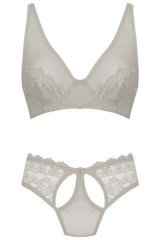 Koza Kadın Dantelli Fantezi Sütyen Takım
