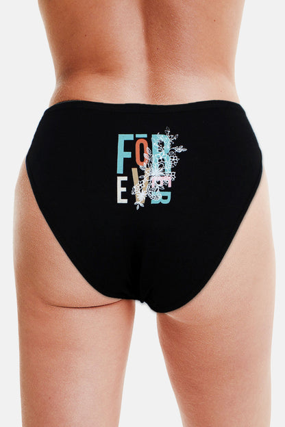 Koza Kadın Forever Yazılı Slip Külot