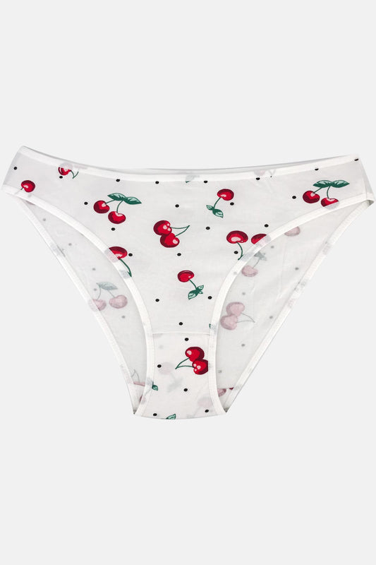 Koza Kadın Slip Külot Bikini Desenli