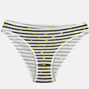 Koza Kadın Slip Külot Bikini Desenli