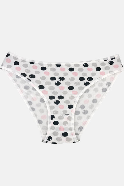 Koza Kadın Slip Külot Bikini Desenli