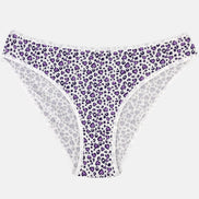 Koza Kadın Slip Külot Bikini Desenli