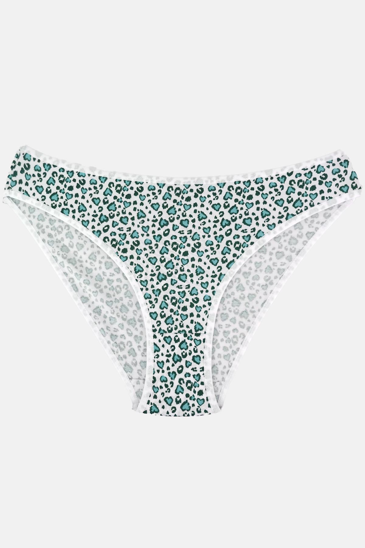 Koza Kadın Slip Külot Bikini Desenli