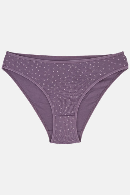 Koza Kadın Slip Külot Bikini Desenli