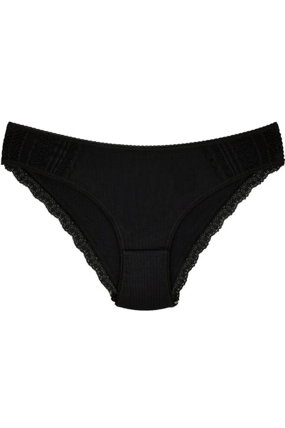 Koza Kadın Slip Külot Dantelli