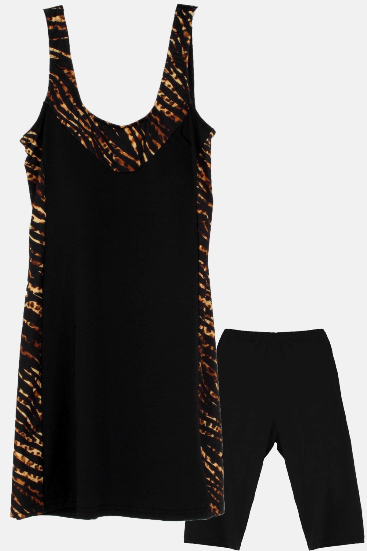 Ladytes Kadın Elbise Mayo Polyester Taytlı Sıfır kol