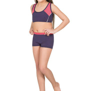 Ladytes Kız Çocuk Yüzücü Şortlu Bikini Takımı