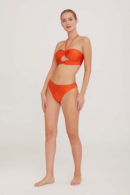 Lapieno Kadın Önü Büzgülü Bikini