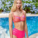 Lapieno Kadın Roger Bikini Takımı Yüksek Belli Alt Yanda Kesik Modelli