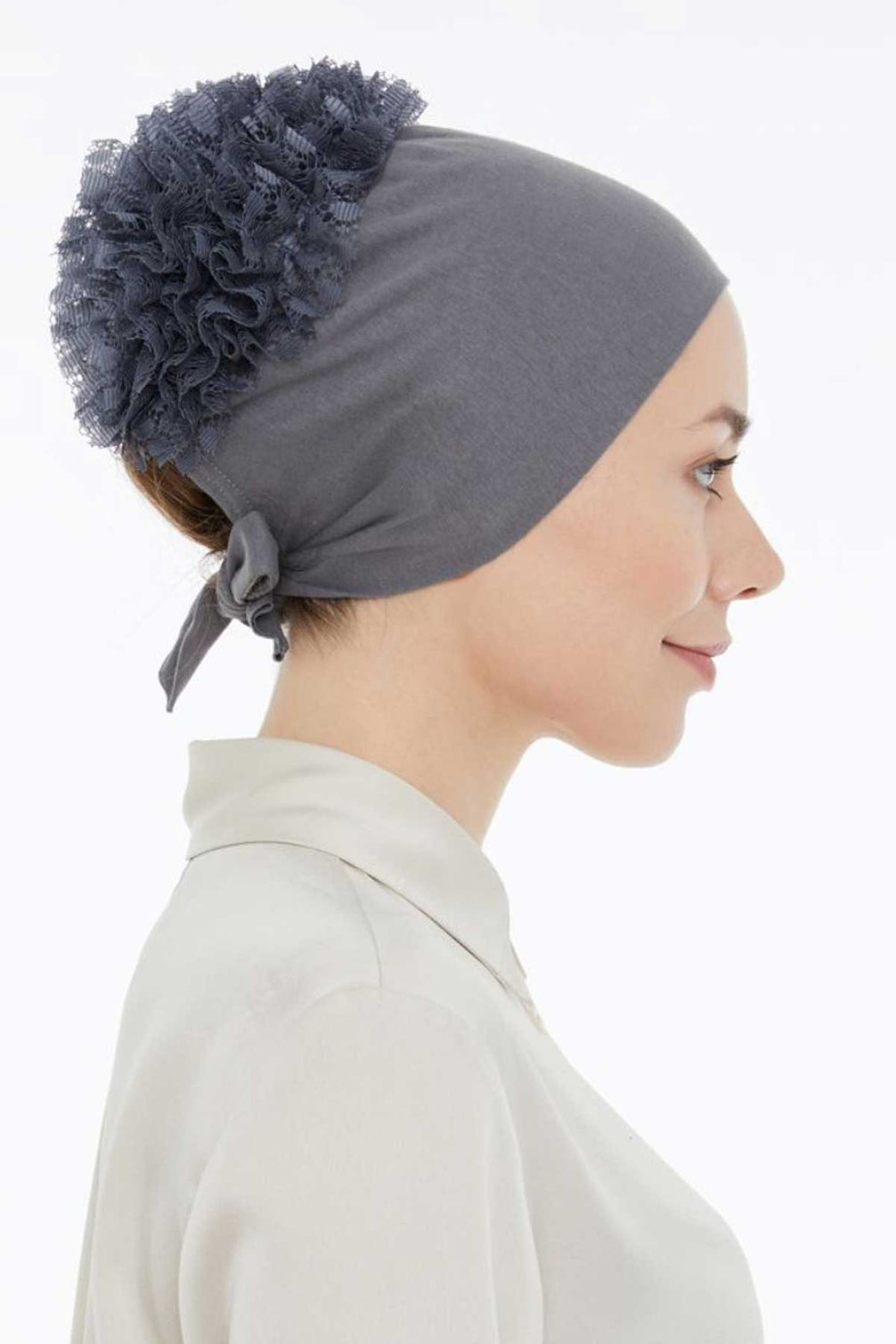 Lavender Bone Dikişsiz Fırfırlı