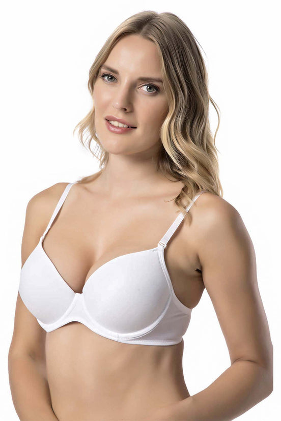 Lejardin Kadın Destekli Sütyen Basic Micro Cup Push Up