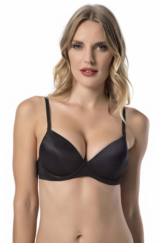 Lejardin Kadın Destekli Sütyen Basic Micro Cup Push Up