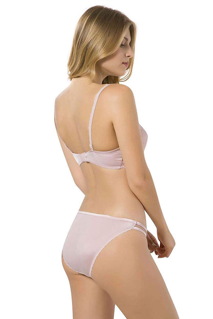 Lejardin Kadın Fantezi Destekli Sütyen Külot Takım Push Up