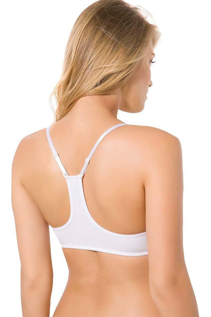 Lejardin Kadın Sporcu Sütyen Likralı Micro Push-Up