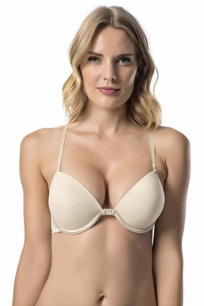 Lejardin Kadın Sporcu Sütyen Likralı Micro Push-Up