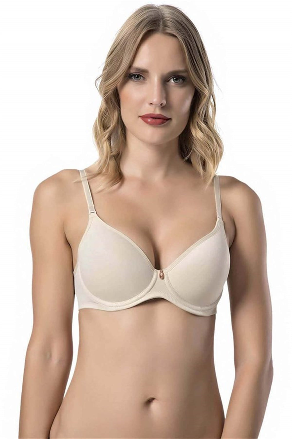 Lejardin Kadın Toparlayıcı Sütyen Taşlı Soft Cup
