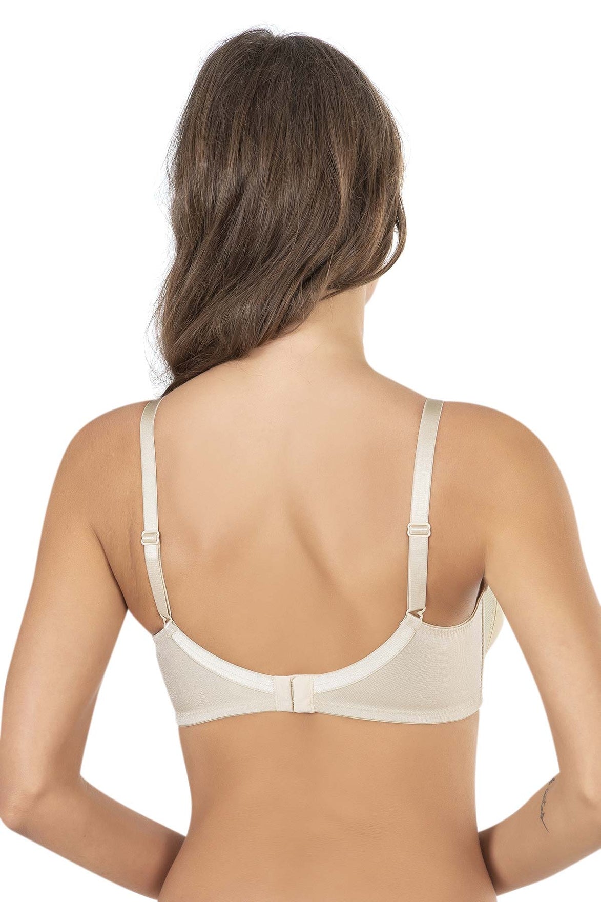 Lejardin Kadın Toparlayıcı Sütyen Transparan Detaylı Balensiz Soft Cup