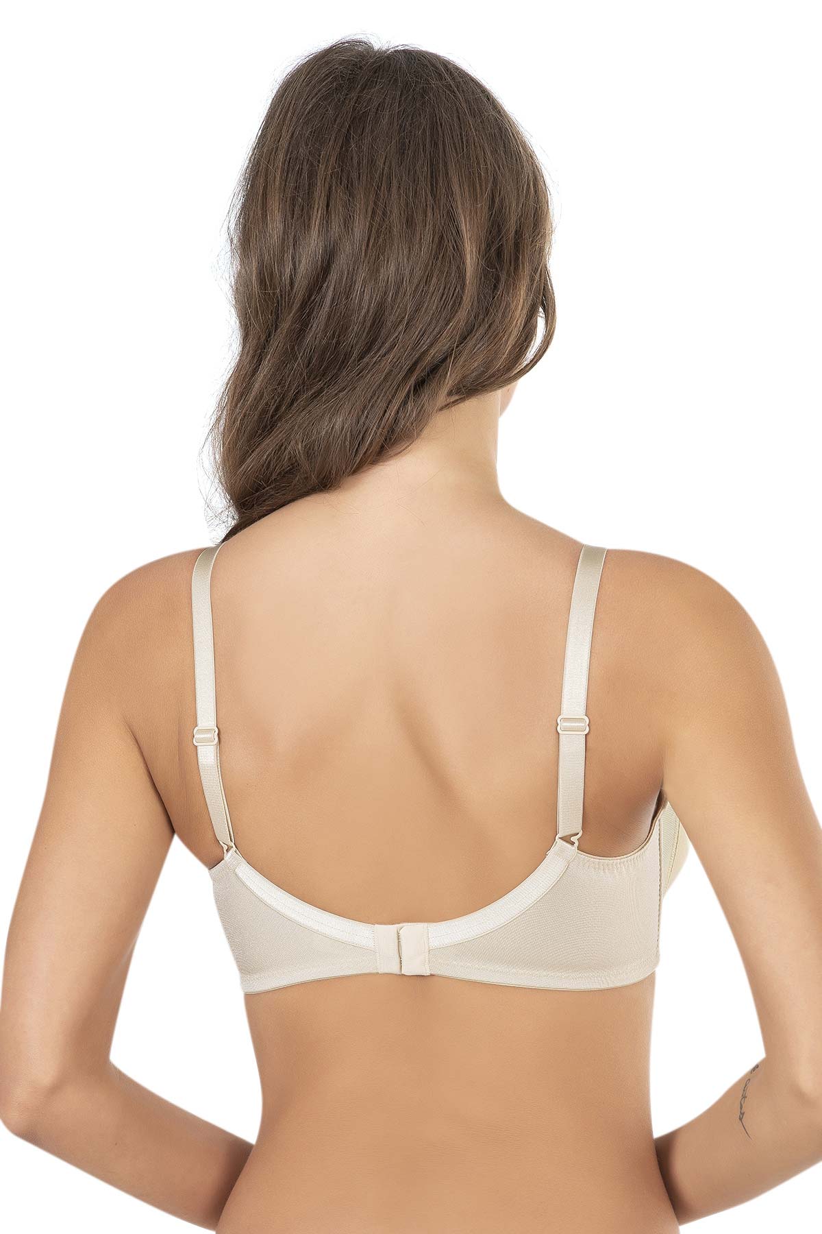 Lejardin Kadın Toparlayıcı Sütyen Transparan Detaylı Balensiz Soft Cup