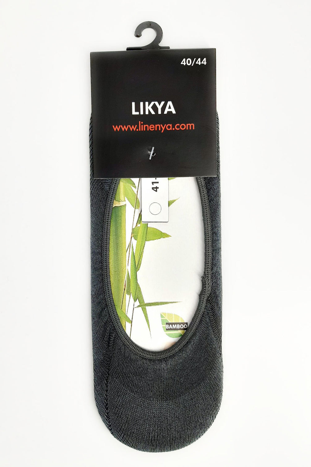 Likya Erkek Bambu Babet Çorap - Düz