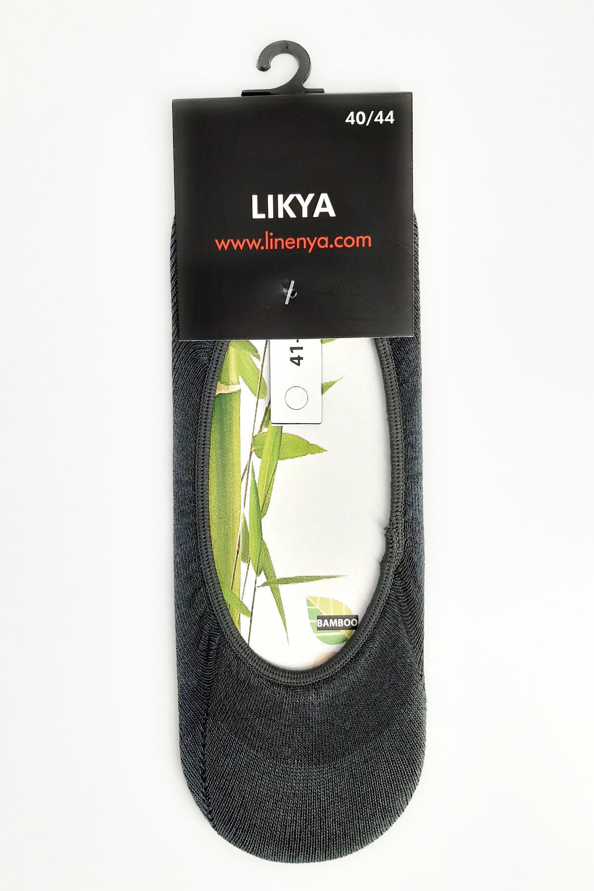Likya Erkek Bambu Babet Çorap - Düz