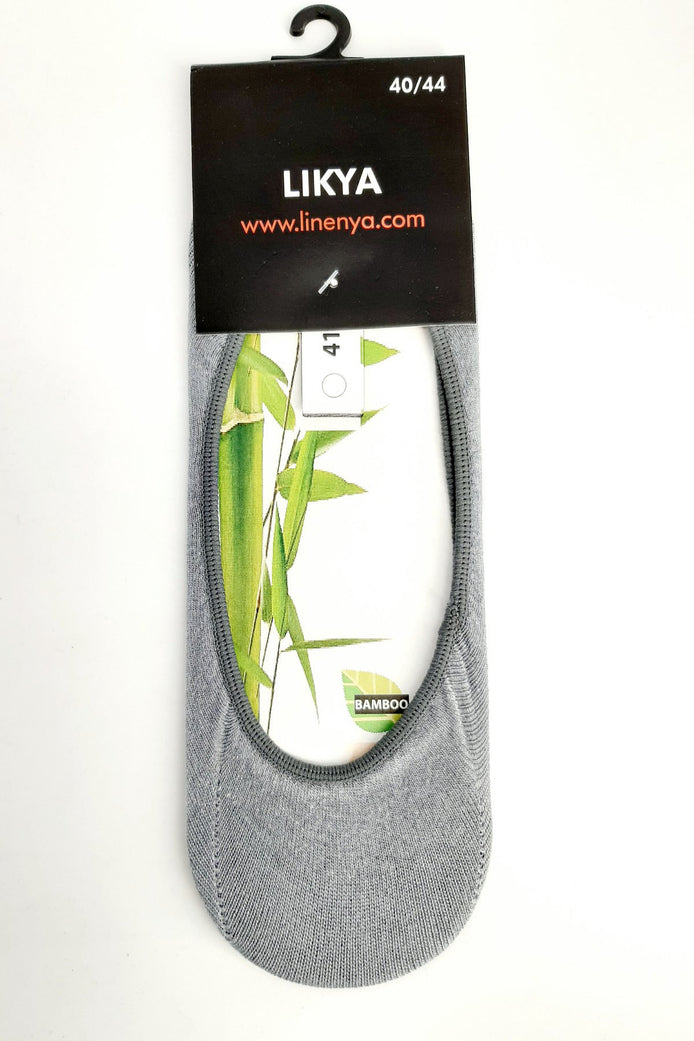 Likya Erkek Bambu Babet Çorap - Düz