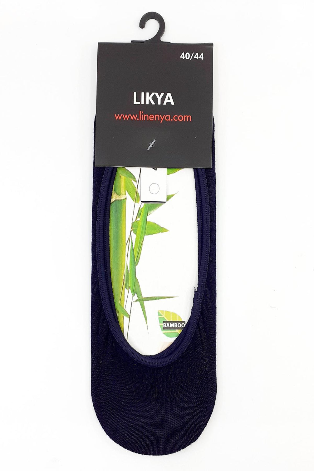 Likya Erkek Bambu Babet Çorap - Düz