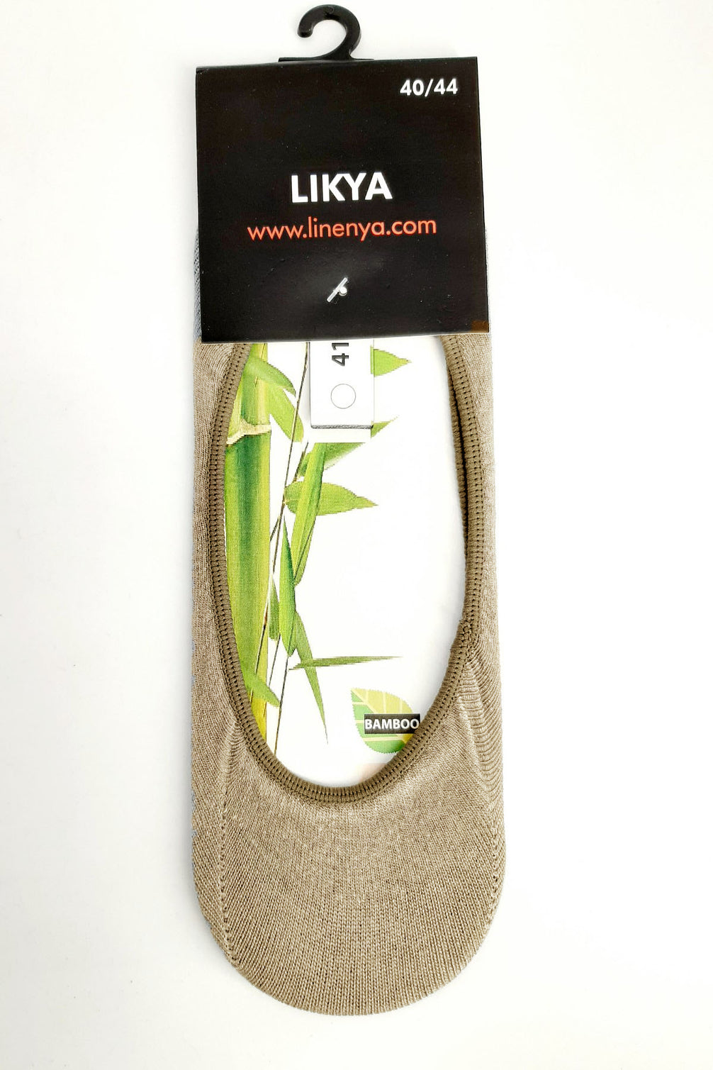 Likya Erkek Bambu Babet Çorap - Düz