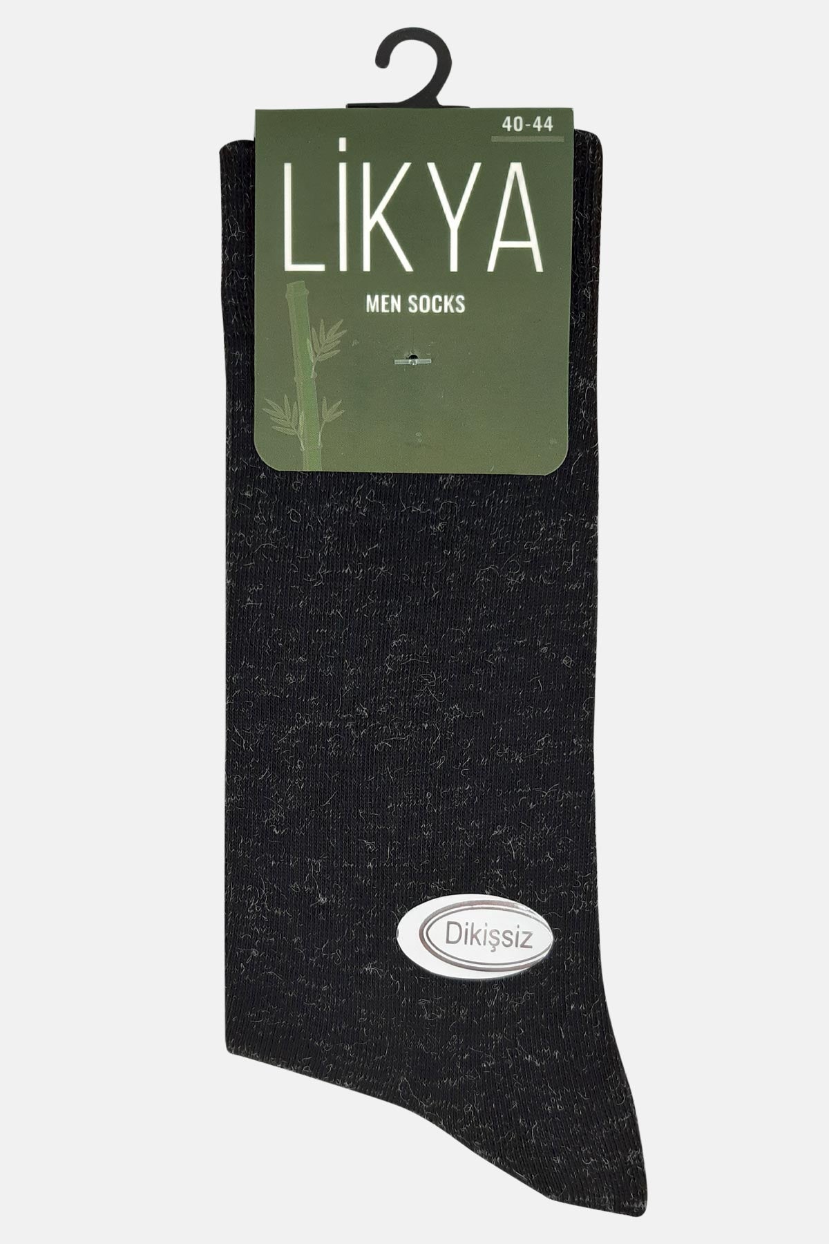 Likya Erkek Bambu Dikişsiz Soket Çorap Kırçıllı