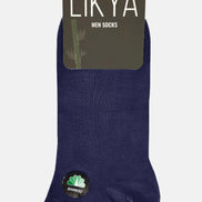 Likya Erkek Bambu Patik Çorap - Düz