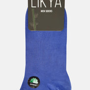 Likya Erkek Bambu Patik Çorap - Düz