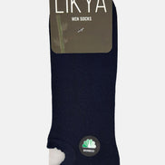 Likya Erkek Bambu Sneaker Çorap - Düz