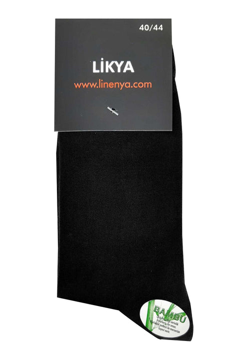 Likya Erkek Bambu Soket Çorap - Desenli