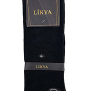Likya Erkek Bambu Soket Çorap - Desenli