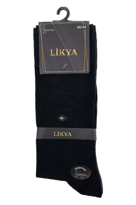 Likya Erkek Bambu Soket Çorap - Desenli