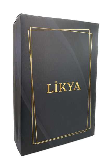 Likya Erkek Çorap Soket Dikişsiz Pamuklu Desenli