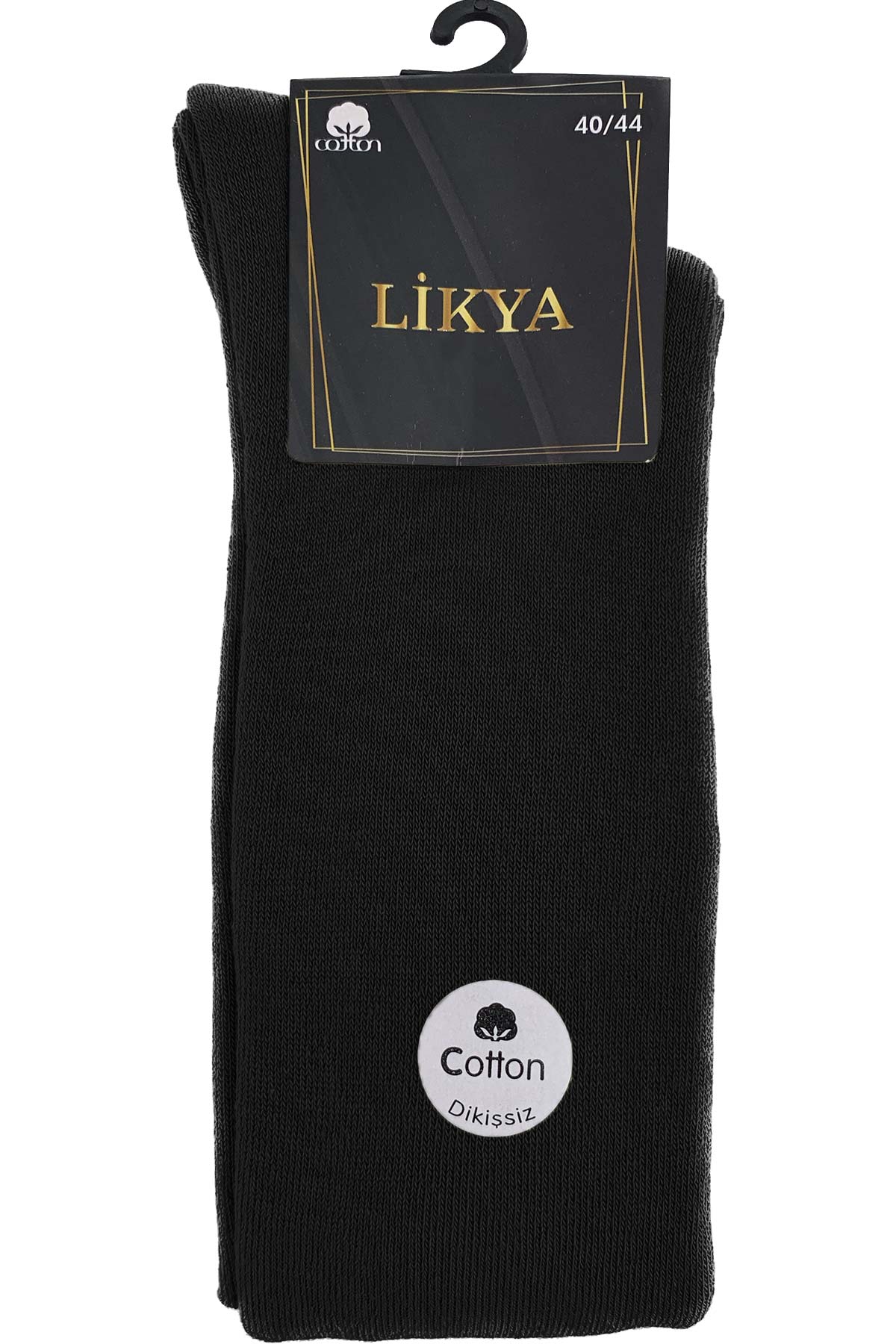 Likya Erkek Havlu Dikişsiz Dizaltı Asker Çorabı - Düz