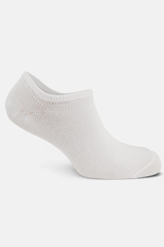 Likya Erkek Pamuklu Sneaker Çorap - Düz