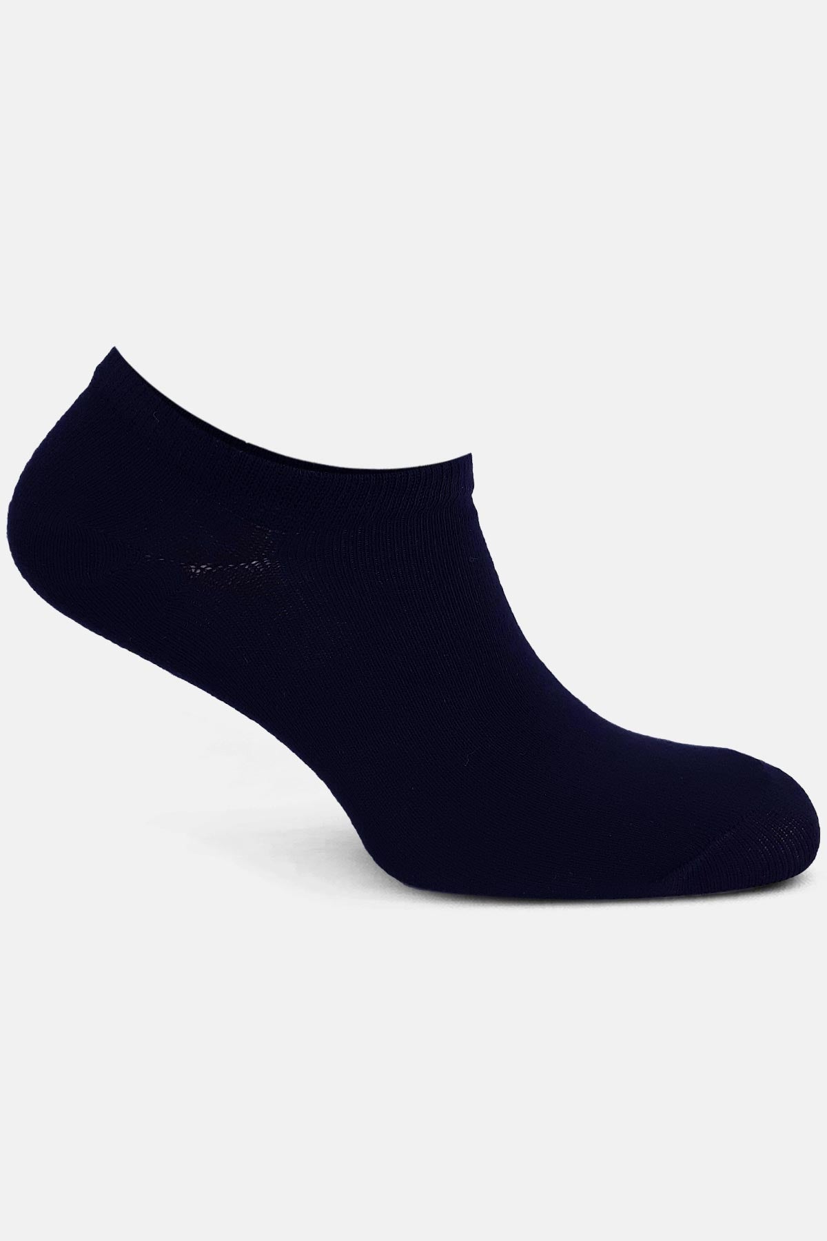 Likya Erkek Pamuklu Sneaker Çorap - Düz