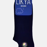 Likya Erkek Pamuklu Sneaker Çorap - Düz